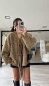 Açık Kahve Marka Model Oversize Sakallı Ceket