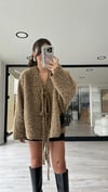 Açık Kahve Marka Model Oversize Sakallı Ceket