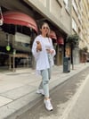 Açık Mavi Yırtıklı Mom Jean 