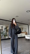 Antrasit İncili Marka Model Pantolon Takım
