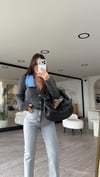 Antrasit Mavi Bebe Yaka Hırka