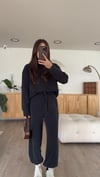 Antrasit Modal Kumaş Sweat Takım