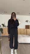 Antrasit Modal Kumaş Sweat Takım