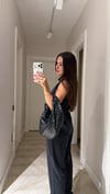 Antrasit Sıfır Kol Modal Pantolon Takım 