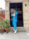 Bebe Mavi Fermuarlı Kapşonlu Takım