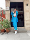 Bebe Mavi Fermuarlı Kapşonlu Takım