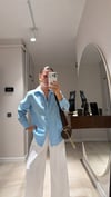 Bebe Mavi Pamuklu Fit Kesim Gömlek