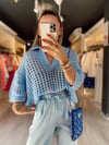Bebe Mavi Polo Yaka Merserize