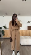 Bej Bisiklet Yaka Paça Lastikli Marka Model Takım
