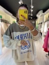 Bej California Baskılı Sweat
