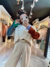 Bej Marka Model Kol Detaylı Sweat