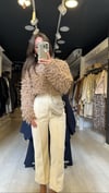 Bej Püsküllü Marka Model Kazak