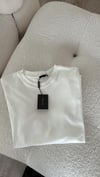Beyaz Basic Uzun Kol Marka Model İnce Sweat 