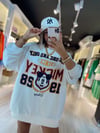 Beyaz Karakter Baskılı Sweat 