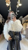 Beyaz Püsküllü Marka Model Kazak