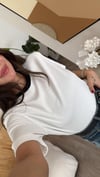 Beyaz Siyah Ribanalı Marka Model Tshirt