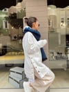 Beyaz Yanı Çıtçıtlı Şardonlu Sweat