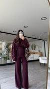 Bordo İncili Marka Model Pantolon Takım