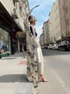 Desenli İşlemeli Kimono