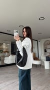 Ekru Astarlı Çift Cepli Blazer Ceket