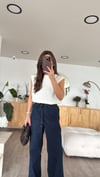Ekru Bisiklet Yaka Marka Model Triko Süveter