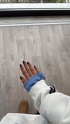 Ekru Gömlek Detaylı Paris Baskılı Sweat 