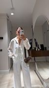 Ekru Ön Düğmeli Marka Model Gömlek