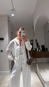 Ekru Ön Düğmeli Marka Model Gömlek