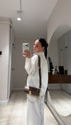 Ekru Ön Düğmeli Marka Model Gömlek