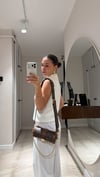 Ekru Ön Düğmeli Polo Yaka Marka Model Yelek