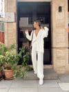 Ekru Polo Yaka Triko Takım