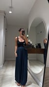 Füme Modal Kumaş Şalvar Pantolon