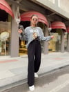 Füme Wild Baskılı Sweat