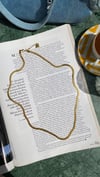 Gold Balık Sırtı Çelik Kolye