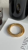 Gold Çoklu Geçmeli Lastik Bileklik
