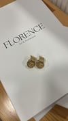 Gold Düğüm Model Halka Küpe