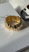 Gold Lastikli Asimetrik Bileklik