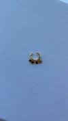Gold Sallantılı Yıldız Earcuff Kıkırdak Küpe