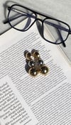 Gold Silver 3 Toplu Salkım Küpe 
