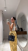 Gold Varaklı Bel Bağlamalı Pantolon