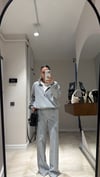 Gri Beyaz Kendinden Atletli Takım
