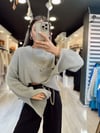 Haki Bisiklet Yaka Merserize Kazak