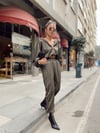 Haki Gold Fermuarlı Eşofman Takım
