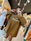 Haki No Makeup Oversize Sweat