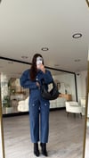 İndigo Kemerli Kargo Dilvin Pantolon