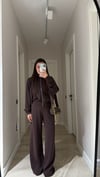 Kahve Arka Pileli Marka Model Modal Takım