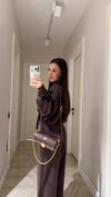 Kahve Arka Pileli Marka Model Modal Takım