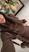 Kahve Balıkçı Yaka Marka Model Modal Takım