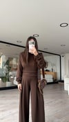 Kahve Balıkçı Yaka Marka Model Modal Takım