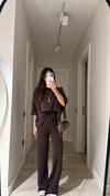 Kahve Bel Lastikli Marka Model Modal Pantolon